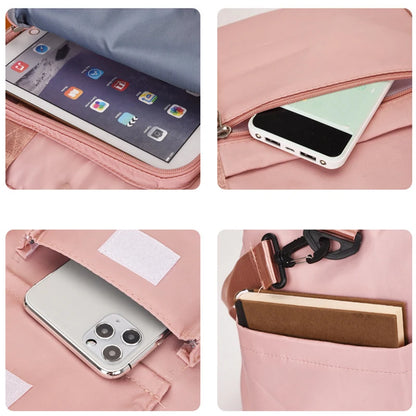 Fashion Women High Capacity Travel GYM Bags Totes Female Girl Dry Wet Separation Duffle ShoulderBags HandBags