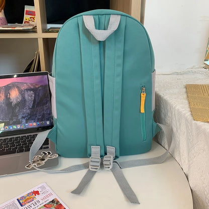 Fashion Women Kawaii Harajuku Backpack Girl Travel Nylon School Bag New Female Cute Laptop College Lady Trendy Leisure BookBag