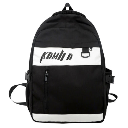 Fashion Women Men Nylon Waterproof Laptop College Backpack New Female Male Travel Book Bag Cool Girl Kawaii School Backpack Lady