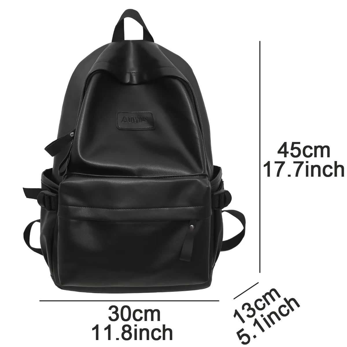 Fashion Women Men White Nylon Waterproof Laptop PU College Backpack Female Male Travel Book Bag Girl School Backpack Ladies Cool