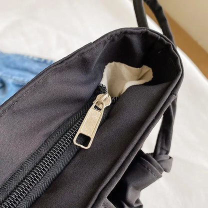 Fashion Women Minimalist Shoulder Bags Briefcases OL Students Drawstring Casual Office HandBags Totes