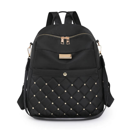 Fashion Women Multifunctional Nylon Backpacks Female Waterproof Travel Back Bag Large School Bags for Teenage Girls Shoulder Bag