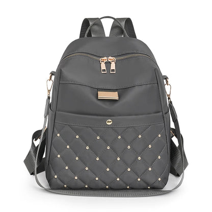 Fashion Women Multifunctional Nylon Backpacks Female Waterproof Travel Back Bag Large School Bags for Teenage Girls Shoulder Bag