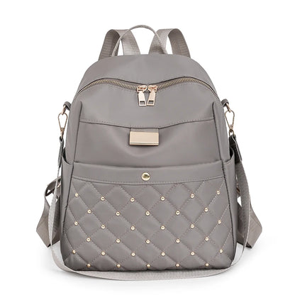 Fashion Women Multifunctional Nylon Backpacks Female Waterproof Travel Back Bag Large School Bags for Teenage Girls Shoulder Bag