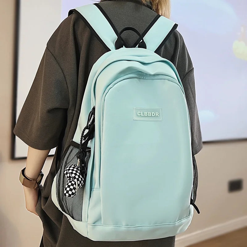 Fashion Women Nylon School Bag New Lady Kawaii College Backpack Cool Girl Travel Book Backpack Female Laptop Student Bags Trendy