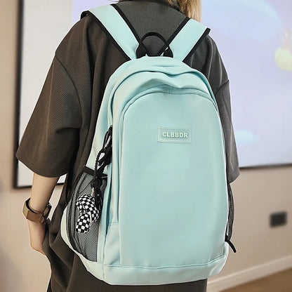 Fashion Women Nylon School Bag New Lady Kawaii College Backpack Cool Girl Travel Book Backpack Female Laptop Student Bags Trendy