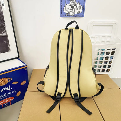 Fashion Women Nylon School Bag New Lady Kawaii College Backpack Cool Girl Travel Book Backpack Female Laptop Student Bags Trendy
