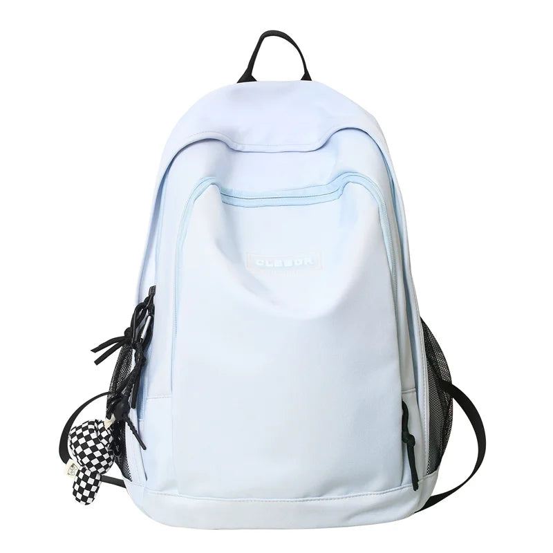 Fashion Women Nylon School Bag New Lady Kawaii College Backpack Cool Girl Travel Book Backpack Female Laptop Student Bags Trendy
