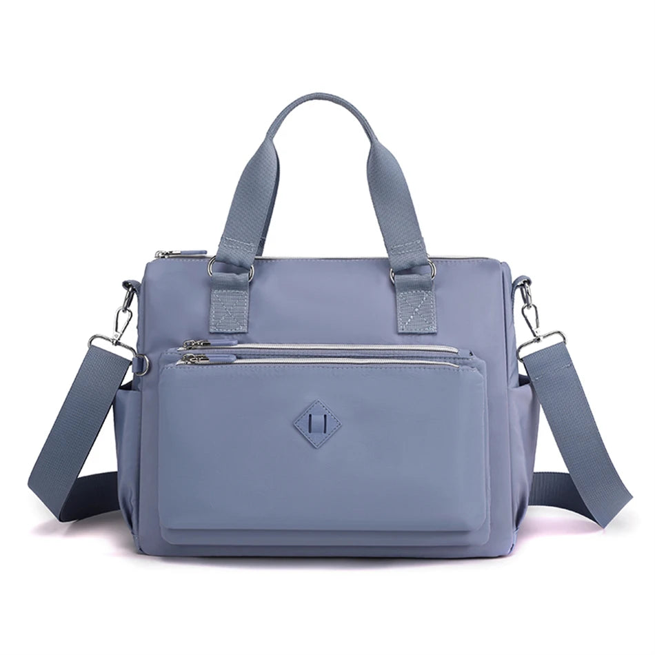 Fashion Women Shoulder Crossbody Bags 2022 Nylon Multifunction Hand Bag Leisure Shoulder Bags Designer Ladies Purse Clutch Bags