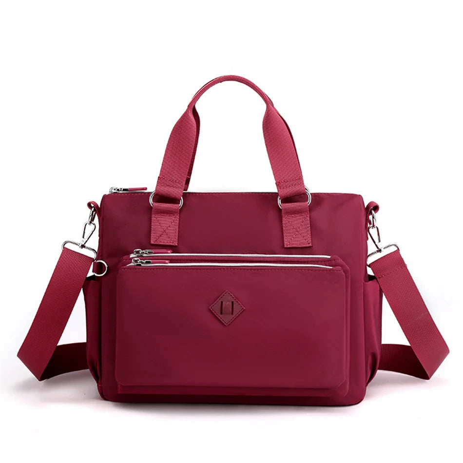 Fashion Women Shoulder Crossbody Bags 2022 Nylon Multifunction Hand Bag Leisure Shoulder Bags Designer Ladies Purse Clutch Bags