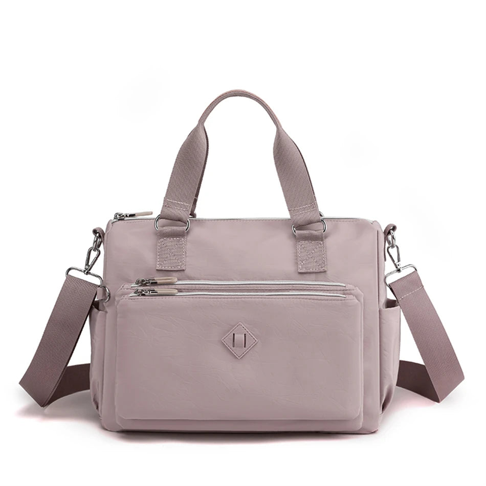 Fashion Women Shoulder Crossbody Bags 2022 Nylon Multifunction Hand Bag Leisure Shoulder Bags Designer Ladies Purse Clutch Bags