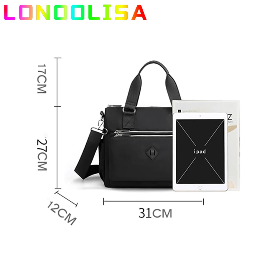 Fashion Women Shoulder Crossbody Bags 2022 Nylon Multifunction Hand Bag Leisure Shoulder Bags Designer Ladies Purse Clutch Bags
