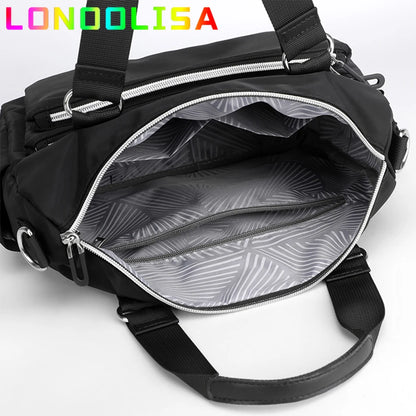 Fashion Women Shoulder Crossbody Bags 2022 Nylon Multifunction Hand Bag Leisure Shoulder Bags Designer Ladies Purse Clutch Bags