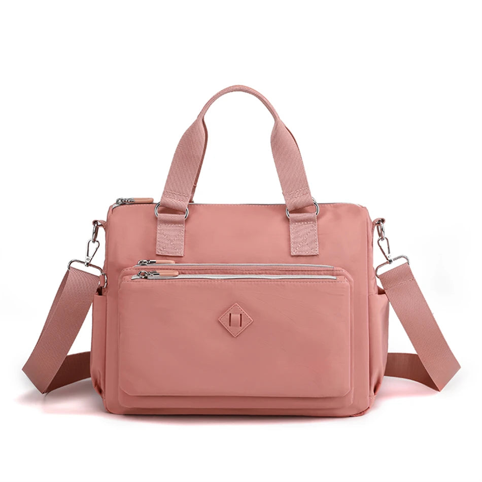 Fashion Women Shoulder Crossbody Bags 2022 Nylon Multifunction Hand Bag Leisure Shoulder Bags Designer Ladies Purse Clutch Bags