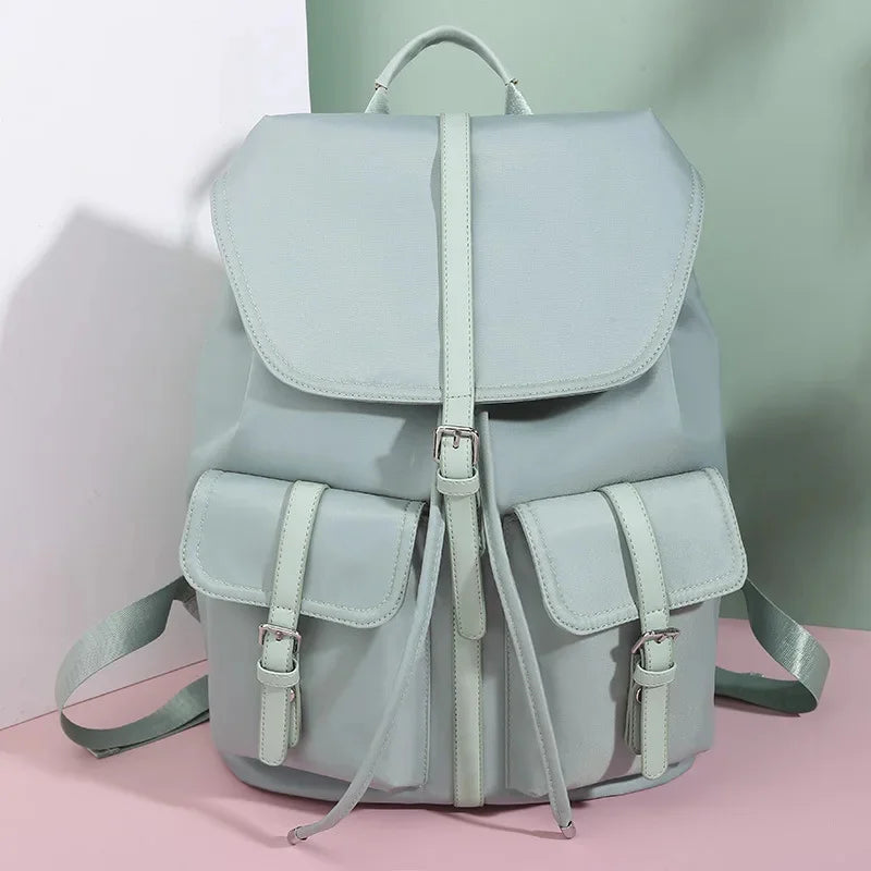 Fashion Women Shoulder Large Capacity Designer Backpack School Bags for Teenage Girls Light Ladies Travel Rucksack