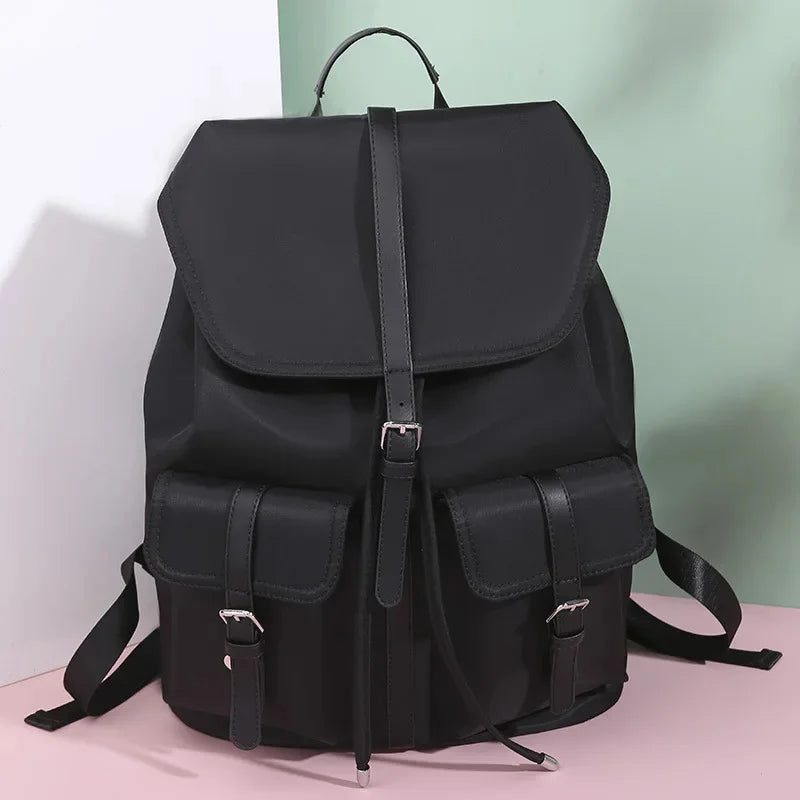 Fashion Women Shoulder Large Capacity Designer Backpack School Bags for Teenage Girls Light Ladies Travel Rucksack