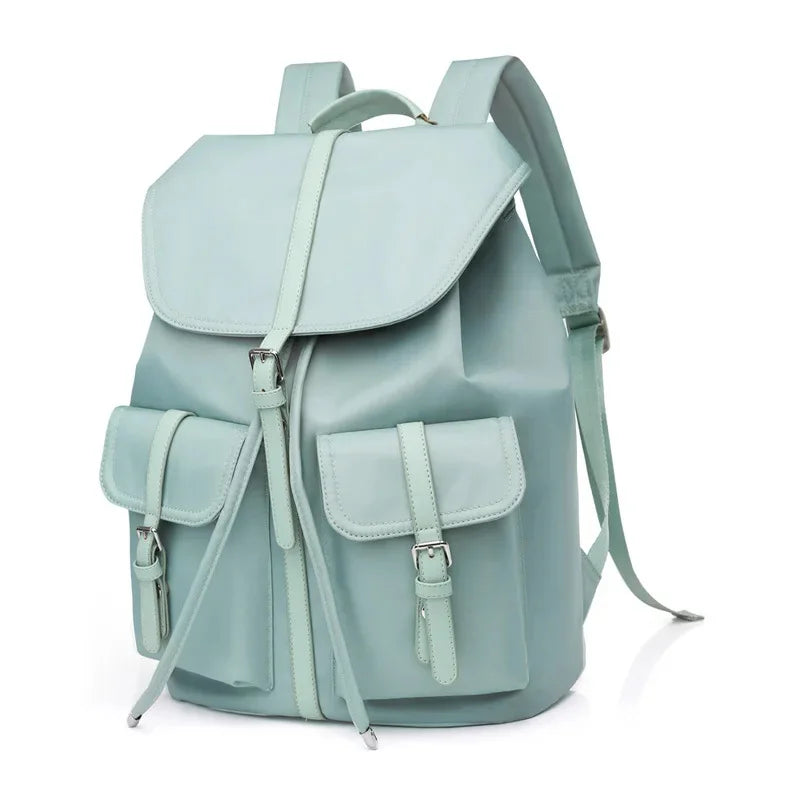 Fashion Women Shoulder Large Capacity Designer Backpack School Bags for Teenage Girls Light Ladies Travel Rucksack