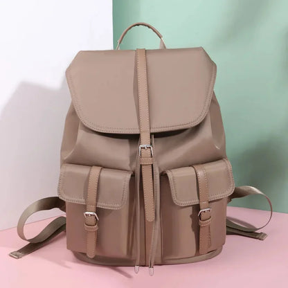 Fashion Women Shoulder Large Capacity Designer Backpack School Bags for Teenage Girls Light Ladies Travel Rucksack