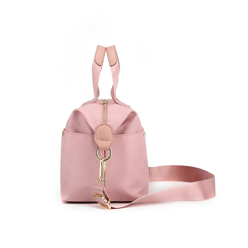 Fashion Women Shoulder Messenger Bag Waterproof Nylon Oxford Crossbody Bag Handbags Large Capacity Travel Bags Purse Wallet