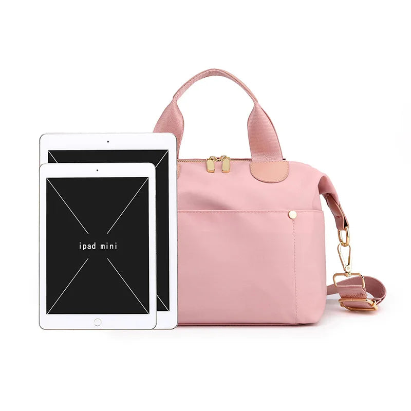 Fashion Women Shoulder Messenger Bag Waterproof Nylon Oxford Crossbody Bag Handbags Large Capacity Travel Bags Purse Wallet