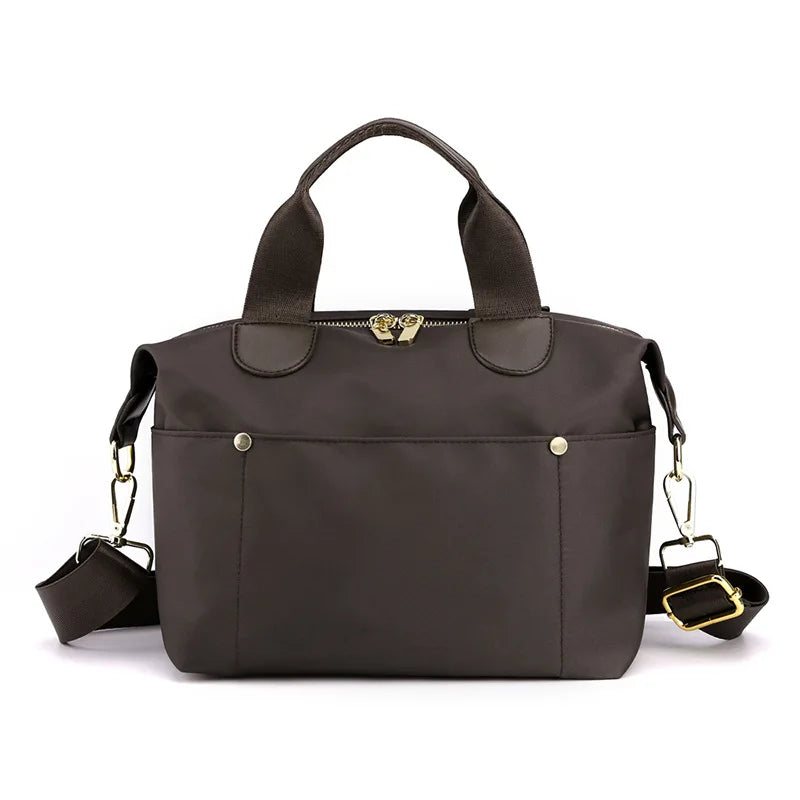 Fashion Women Shoulder Messenger Bag Waterproof Nylon Oxford Crossbody Bag Handbags Large Capacity Travel Bags Purse Wallet