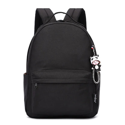Fashion Women Star Print Backpacks Fashion Large Capacity Backpack Nylon Waterproof Travel Bags Schoolbag Solid Color School Bag