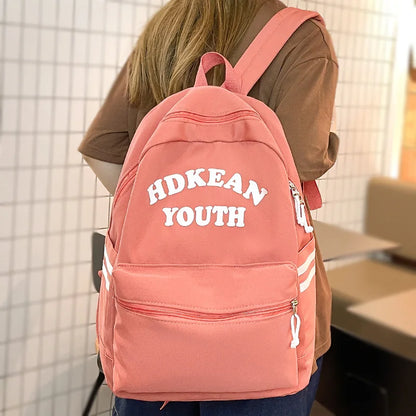 Fashion Women Travel School Bag Cool Girl Book Backpack New Female Cute Laptop Student Bag Trendy Ladies Kawaii College Backpack