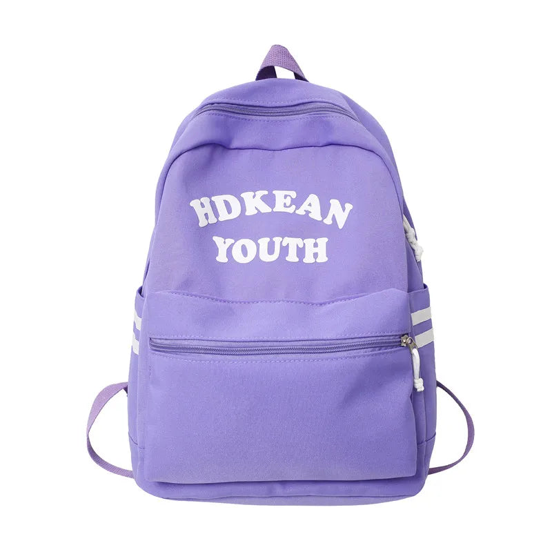 Fashion Women Travel School Bag Cool Girl Book Backpack New Female Cute Laptop Student Bag Trendy Ladies Kawaii College Backpack