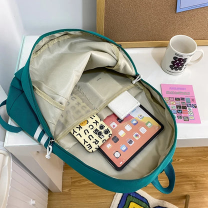 Fashion Women Travel School Bag Cool Girl Book Backpack New Female Cute Laptop Student Bag Trendy Ladies Kawaii College Backpack