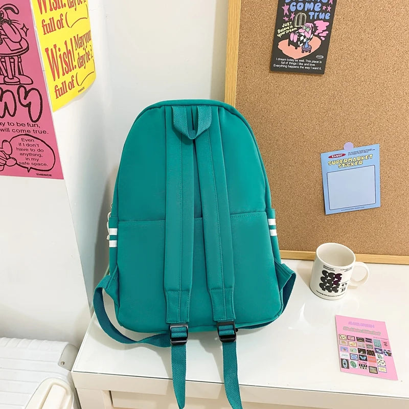 Fashion Women Travel School Bag Cool Girl Book Backpack New Female Cute Laptop Student Bag Trendy Ladies Kawaii College Backpack