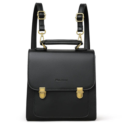 Fashion Women Vnitage Satchel Backpacks Girls Students Retro Press Locks Shoulder Bags HandBags