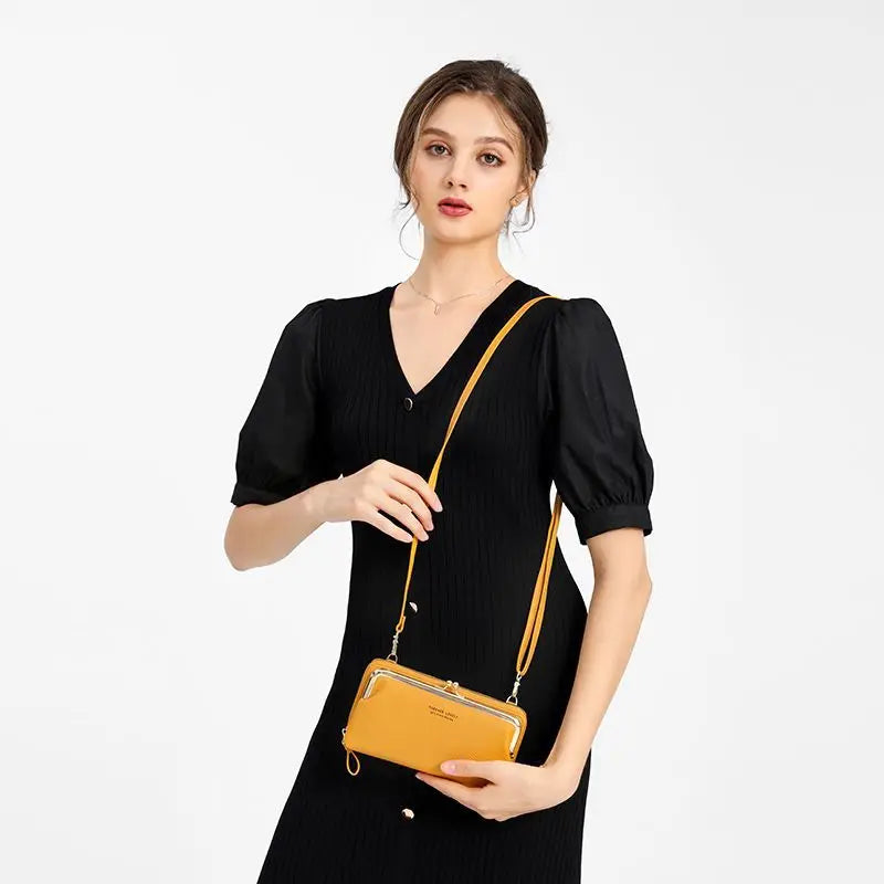 Fashion Women Wallet Female Clutch Card Holder Purse PU Leather Long Wallet Hasp Phone Bag Money Coin Pocket Cartera Mujer