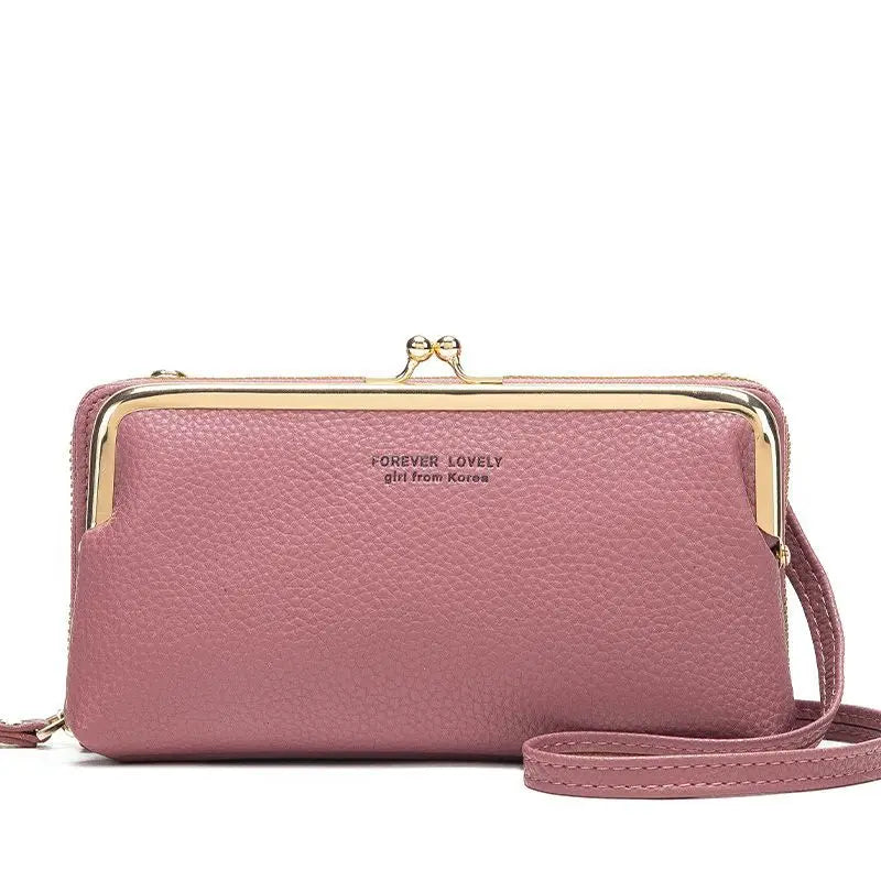 Fashion Women Wallet Female Clutch Card Holder Purse PU Leather Long Wallet Hasp Phone Bag Money Coin Pocket Cartera Mujer