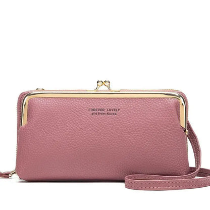 Fashion Women Wallet Female Clutch Card Holder Purse PU Leather Long Wallet Hasp Phone Bag Money Coin Pocket Cartera Mujer