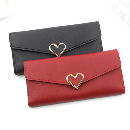 Fashion Women Wallet Female Clutch Card Holder Purse PU Leather Long Wallet Hasp Phone Bag Money Coin Pocket Cartera Mujer