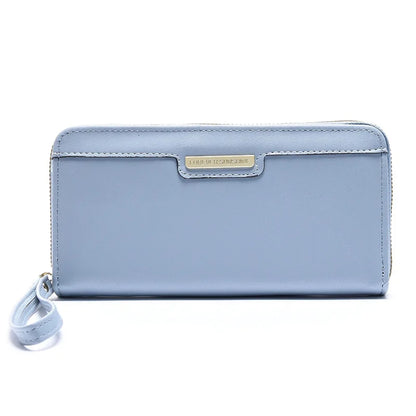 Fashion Women Wallet Female Clutch Card Holder Purse PU Leather Long Wallet Hasp Phone Bag Money Coin Pocket Cartera Mujer