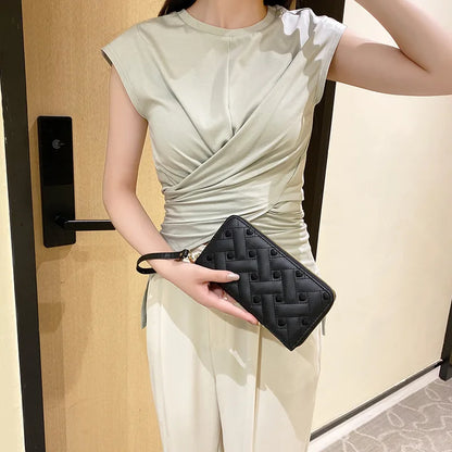 Fashion Women Wallet Female Clutch Card Holder Purse PU Leather Long Wallet Hasp Phone Bag Money Coin Pocket Cartera Mujer
