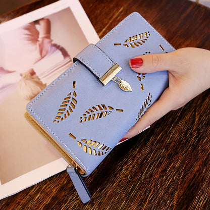Fashion Women Wallet Female Clutch Card Holder Purse PU Leather Long Wallet Hasp Phone Bag Money Coin Pocket Cartera Mujer