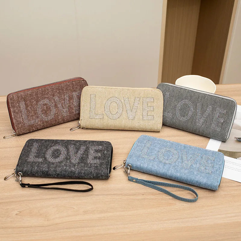 Fashion Women Wallet Female Clutch Card Holder Purse PU Leather Long Wallet Hasp Phone Bag Money Coin Pocket Cartera Mujer