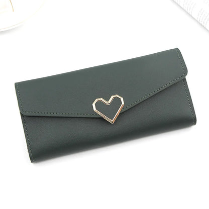 Fashion Women Wallet Female Clutch Card Holder Purse PU Leather Long Wallet Hasp Phone Bag Money Coin Pocket Cartera Mujer