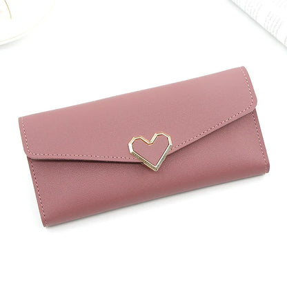 Fashion Women Wallet Female Clutch Card Holder Purse PU Leather Long Wallet Hasp Phone Bag Money Coin Pocket Cartera Mujer
