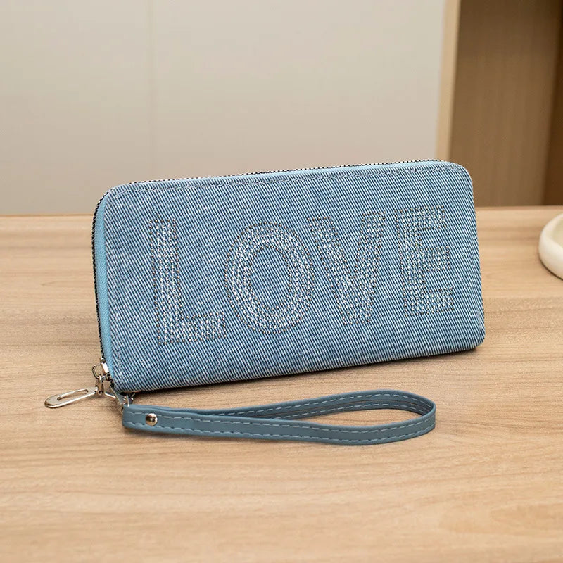 Fashion Women Wallet Female Clutch Card Holder Purse PU Leather Long Wallet Hasp Phone Bag Money Coin Pocket Cartera Mujer