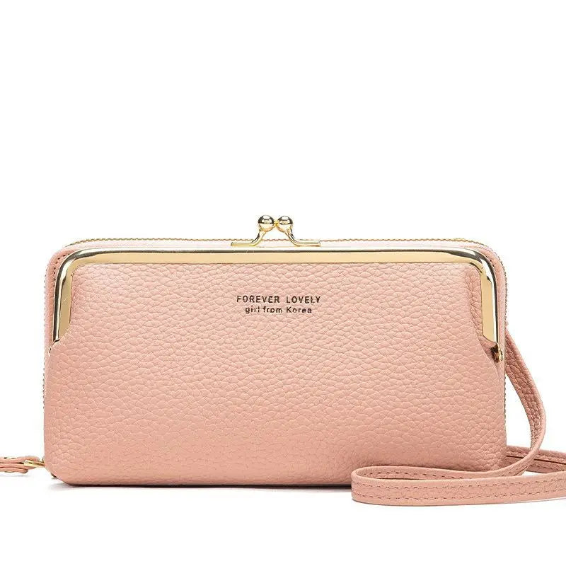 Fashion Women Wallet Female Clutch Card Holder Purse PU Leather Long Wallet Hasp Phone Bag Money Coin Pocket Cartera Mujer