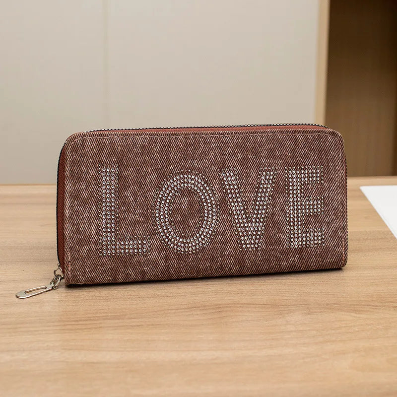 Fashion Women Wallet Female Clutch Card Holder Purse PU Leather Long Wallet Hasp Phone Bag Money Coin Pocket Cartera Mujer