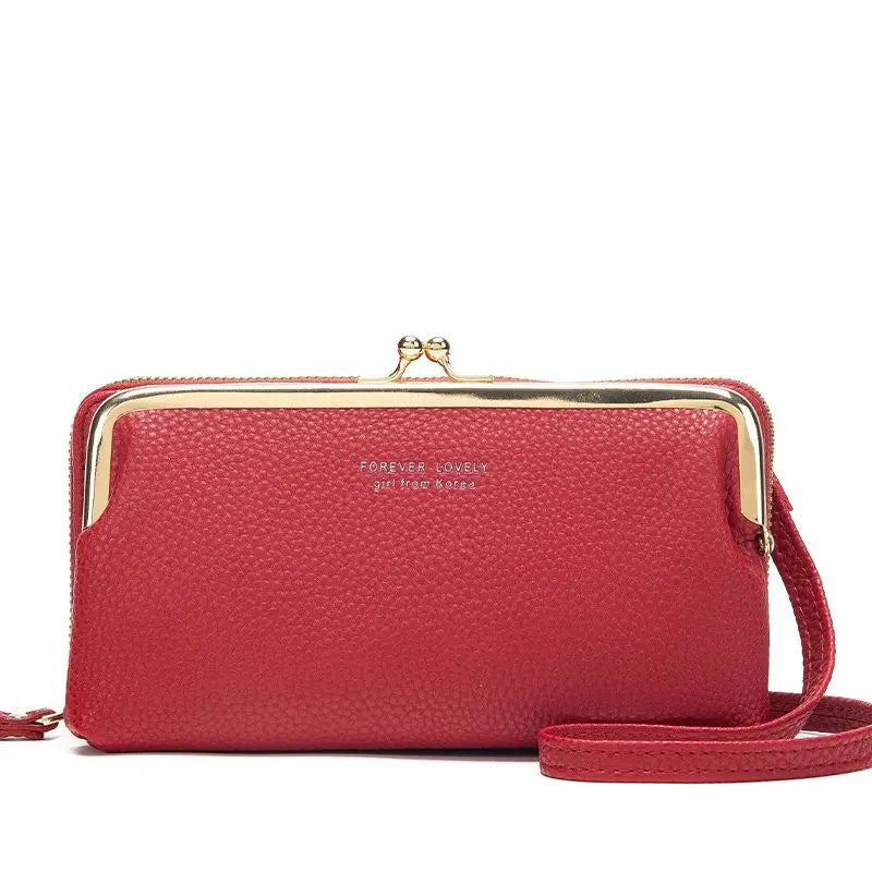 Fashion Women Wallet Female Clutch Card Holder Purse PU Leather Long Wallet Hasp Phone Bag Money Coin Pocket Cartera Mujer