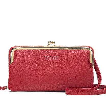 Fashion Women Wallet Female Clutch Card Holder Purse PU Leather Long Wallet Hasp Phone Bag Money Coin Pocket Cartera Mujer