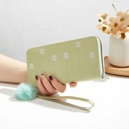 Fashion Women Wallet Female Clutch Card Holder Purse PU Leather Long Wallet Hasp Phone Bag Money Coin Pocket Cartera Mujer