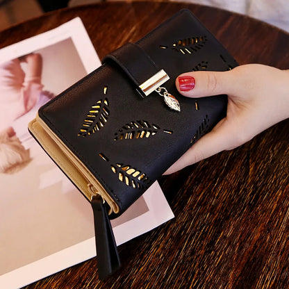 Fashion Women Wallet Female Clutch Card Holder Purse PU Leather Long Wallet Hasp Phone Bag Money Coin Pocket Cartera Mujer