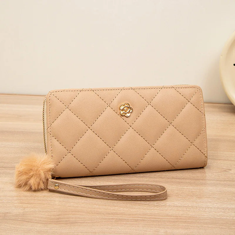 Fashion Women Wallet Female Clutch Card Holder Purse PU Leather Long Wallet Hasp Phone Bag Money Coin Pocket Cartera Mujer