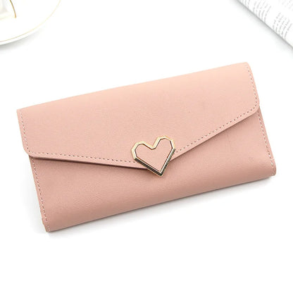Fashion Women Wallet Female Clutch Card Holder Purse PU Leather Long Wallet Hasp Phone Bag Money Coin Pocket Cartera Mujer